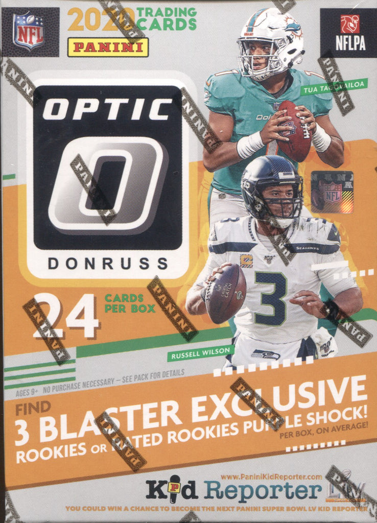 2021 Donruss Optic NFL Football Blaster Box - 6 packs of 4 cards