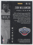 2019-20 Zion Williamson Panini Illusions ROOKIE RC #151 New Orleans Pelicans 5