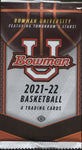 2021-22 Bowman University Basketball Hobby, Pack