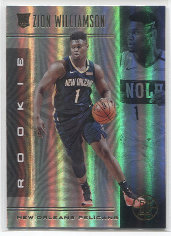 2019-20 Zion Williamson Panini Illusions ROOKIE RC #151 New Orleans Pelicans 7