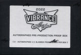 2022 Leaf Vibrance Autographed Pre-Production Proof Multi-Sport, 10 Box Case