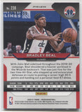 2020-21 Bradley Beal Panini Prizm RED 148/299 #230 Washington Wizards