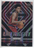 2018-19 Collin Sexton Panini Prizm SILVER EMERGENT ROOKIE RC #8 Cleveland Cavaliers