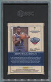 2019-20 Zion Williamson Panini NBA Hoops Premium Stock ORANGE CLASS OF 2019 ROOKIE RC SGC 9.5 #7 New Orleans Pelicans 5513