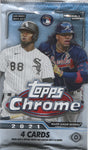 2021 Topps Chrome Hobby Baseball, Pack
