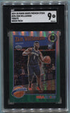 2019-20 Zion Williamson Panini NBA Hoops Premium Stock GREEN TRIBUTE ROOKIE RC SGC 9 #296 New Orleans Pelicans 6116