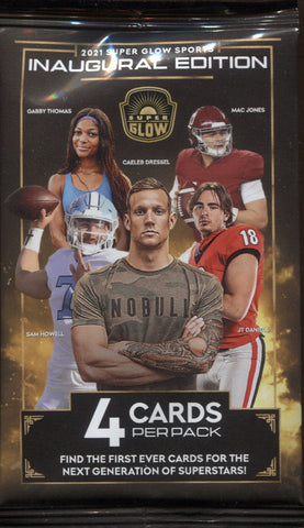 2021 Super Glow Sports Inaugural Edition Hobby Multi-Sport, Pack