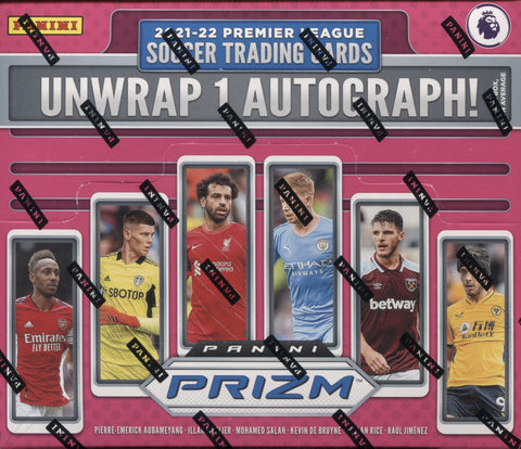 *LAST BOX* 2021-22 Panini Prizm Premier League Hobby Soccer, Box