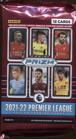 2021-22 Panini Prizm Premier League Hobby Soccer, Pack