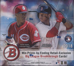 2018 Bowman Retail Baseball, Box