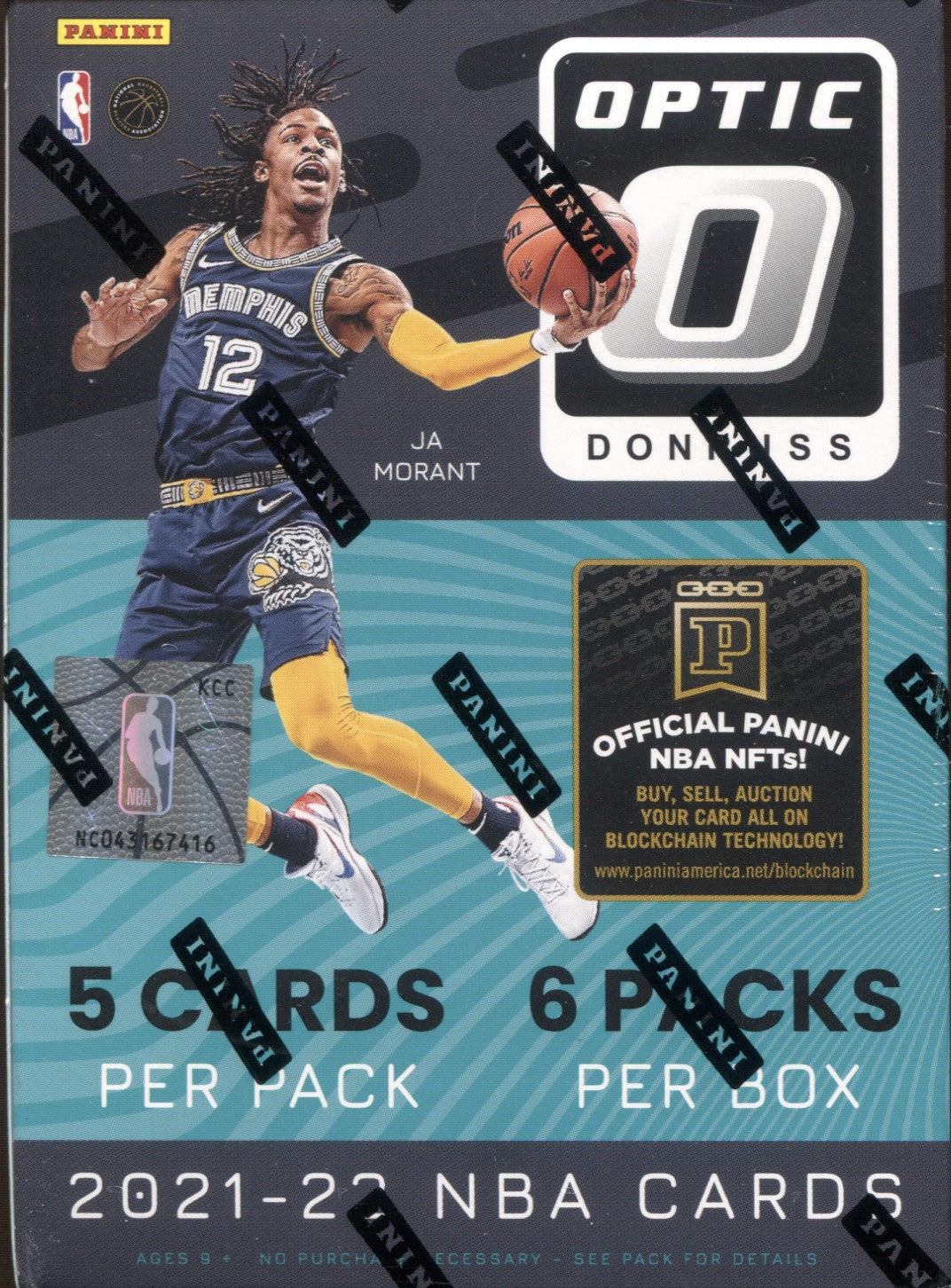 2022 Panini Donruss Optic Baseball 6-Pack Blaster 20-Box Case