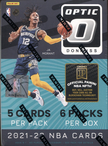 2021-22 Donruss Optic Basketball, Blaster Box