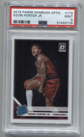 2019-20 Kevin Porter Jr. Panini Donruss Optic RATED ROOKIE RC PSA 9 #179 Cleveland Cavaliers 3776