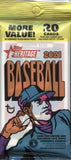 2021 Topps Heritage Baseball, Jumbo Value Cello Fat Pack (20 cards)