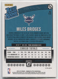 2018-19 Miles Bridges Donruss Optic SHOCK RATED ROOKIE RC #172 Charlotte Hornets 3