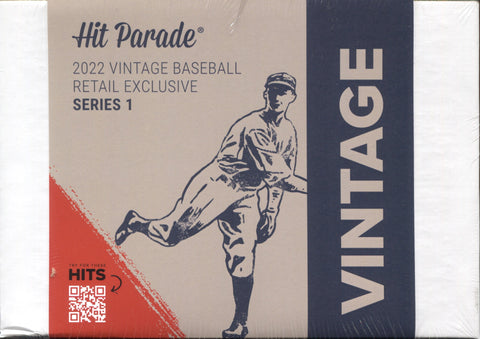 2022 Hit Parade Series 1 Vintage Silver Baseball Hobby, Box