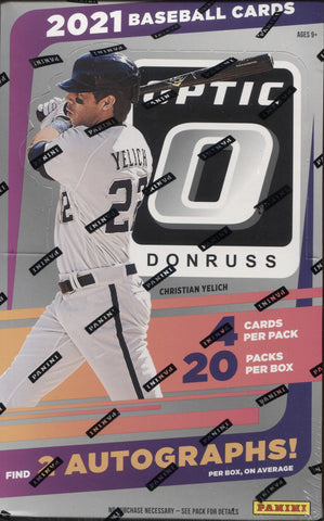 2021 Panini Donruss Optic Hobby Baseball, Box