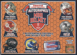 2021 TriStar Hidden Treasures Autographed Mini-Helmet Series 2 Football, 10 Box Case