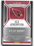 2019 Kyler Murray Panini Certified MIRROR RED NEW GENERATION ROOKIE JERSEY 189/199 RC #NG-KM Arizona Cardinals